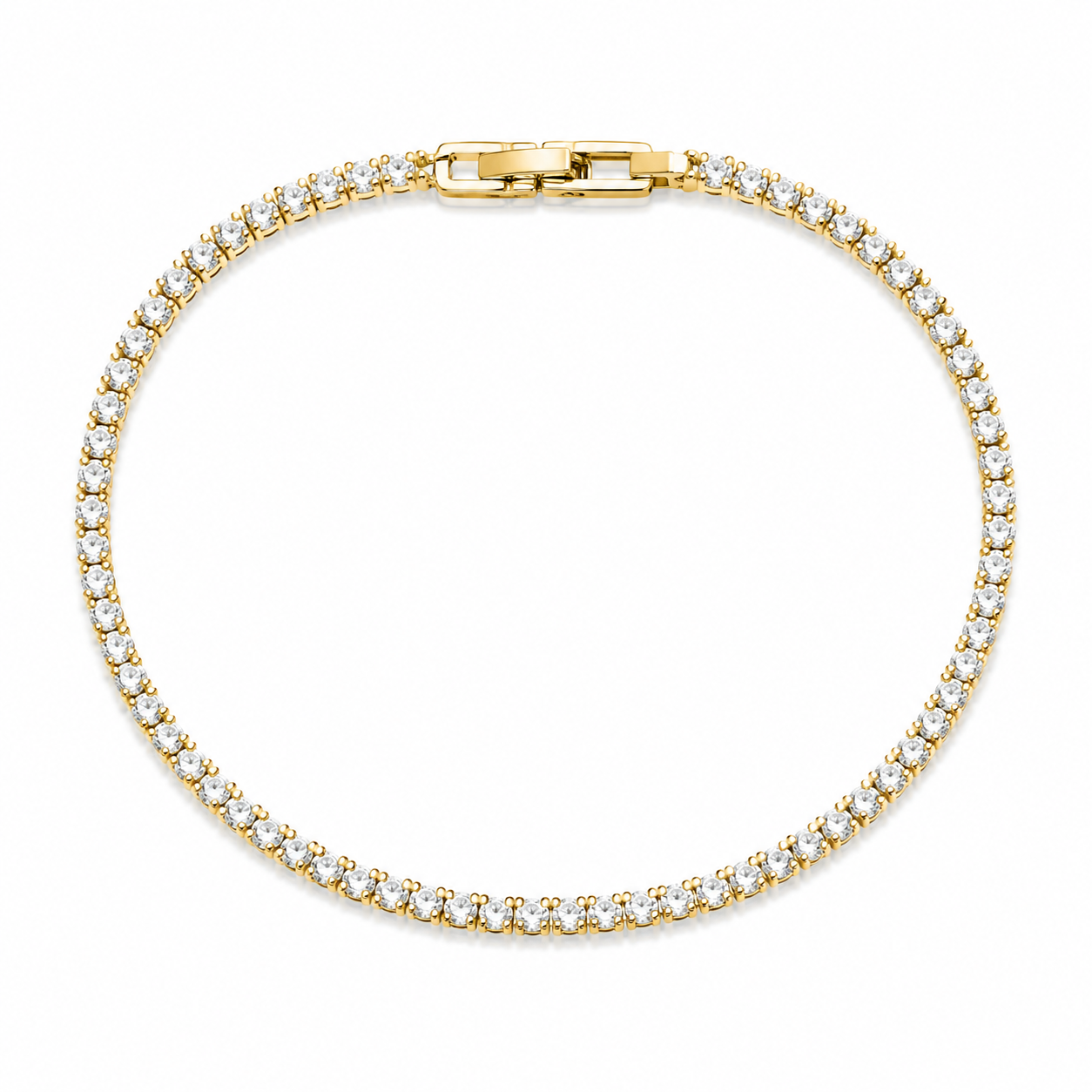 Mini Crystal Tennis Armband