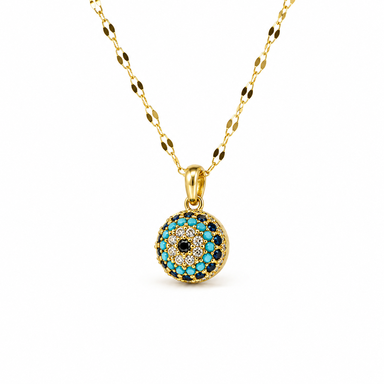 Blue Aura Kette