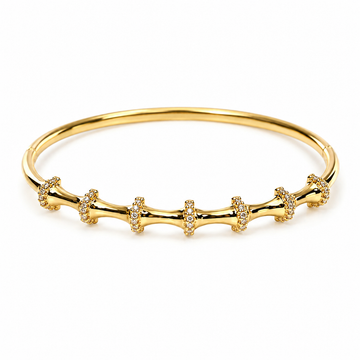Luxe Bamboo Armreif