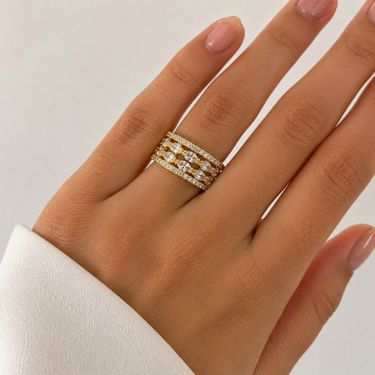 Diamond Whisper Ring