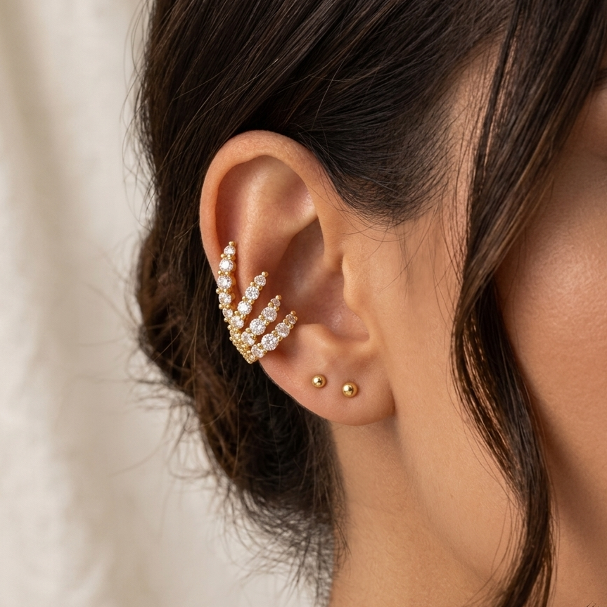Luna Spark Earcuff