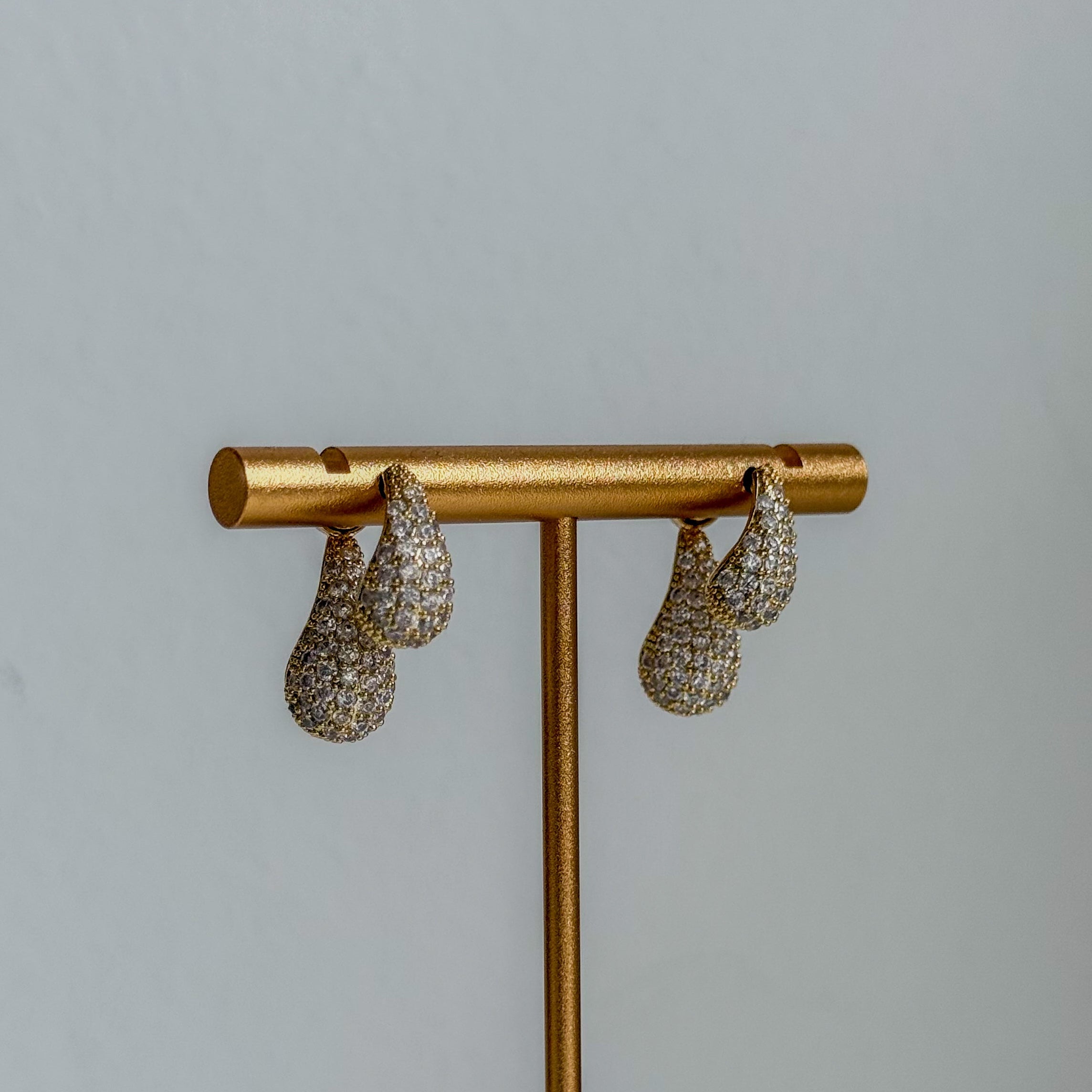 Double Drop Glamour Ohrringe