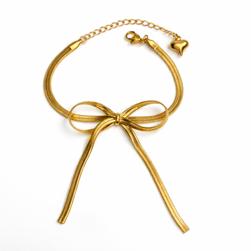 Golden Bow Armband