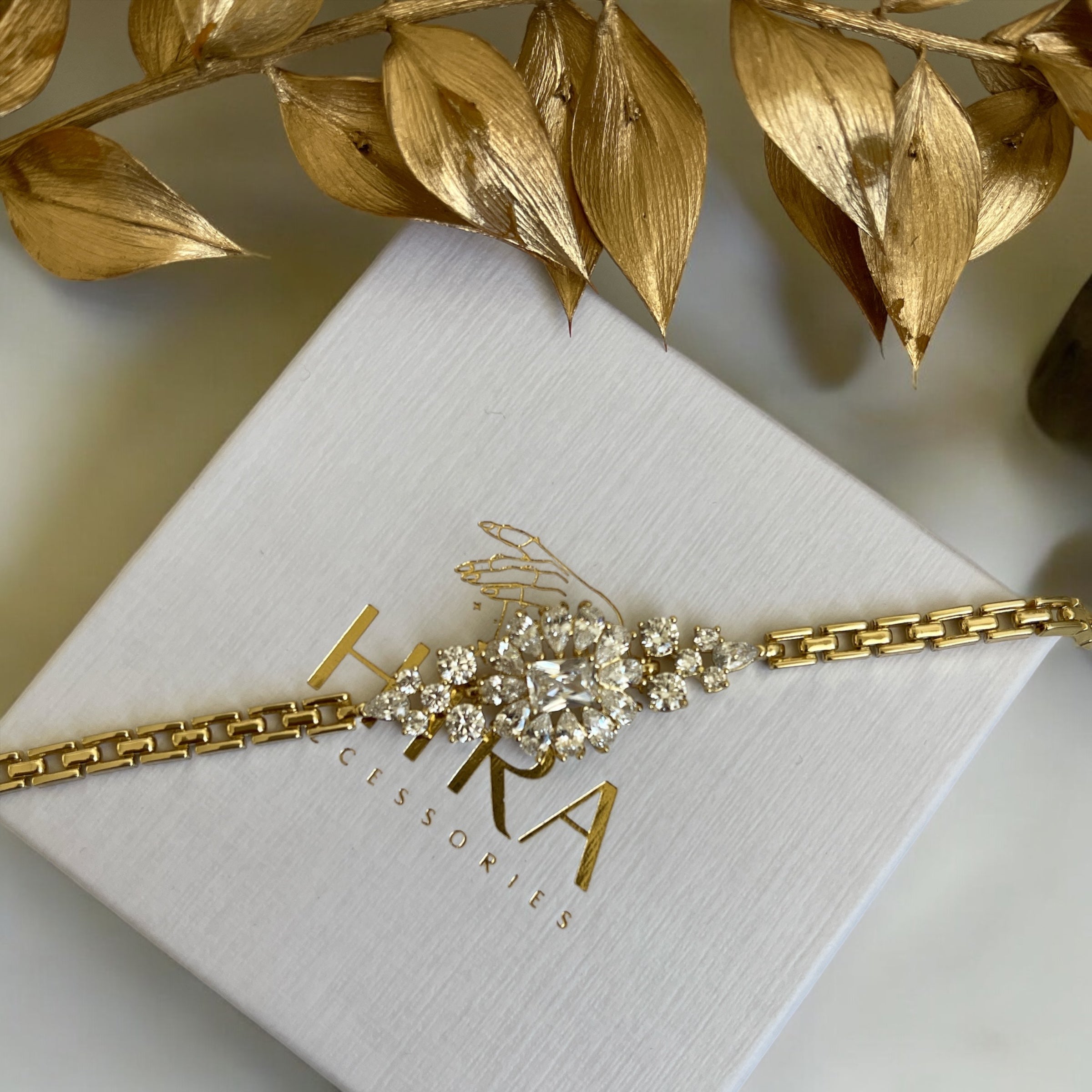 Sparkling Blossom Armband