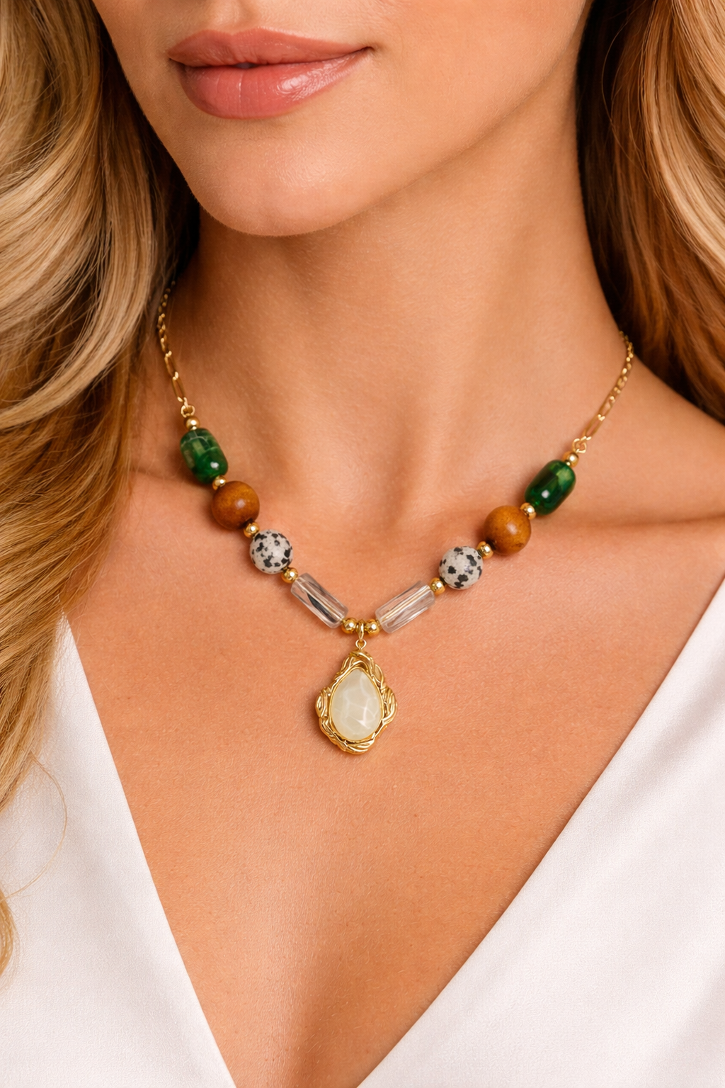 Golden Harmony Beads Kette