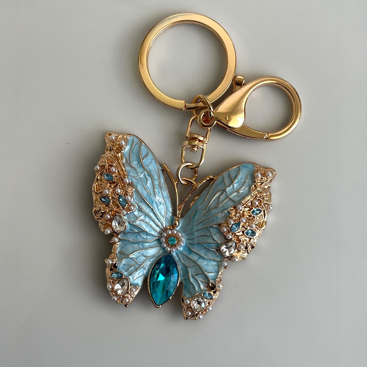 Glitzer Schmetterling Anhänger