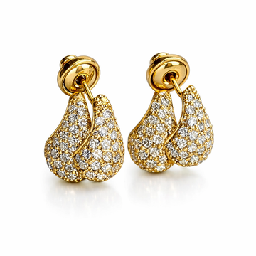 Double Drop Glamour Ohrringe