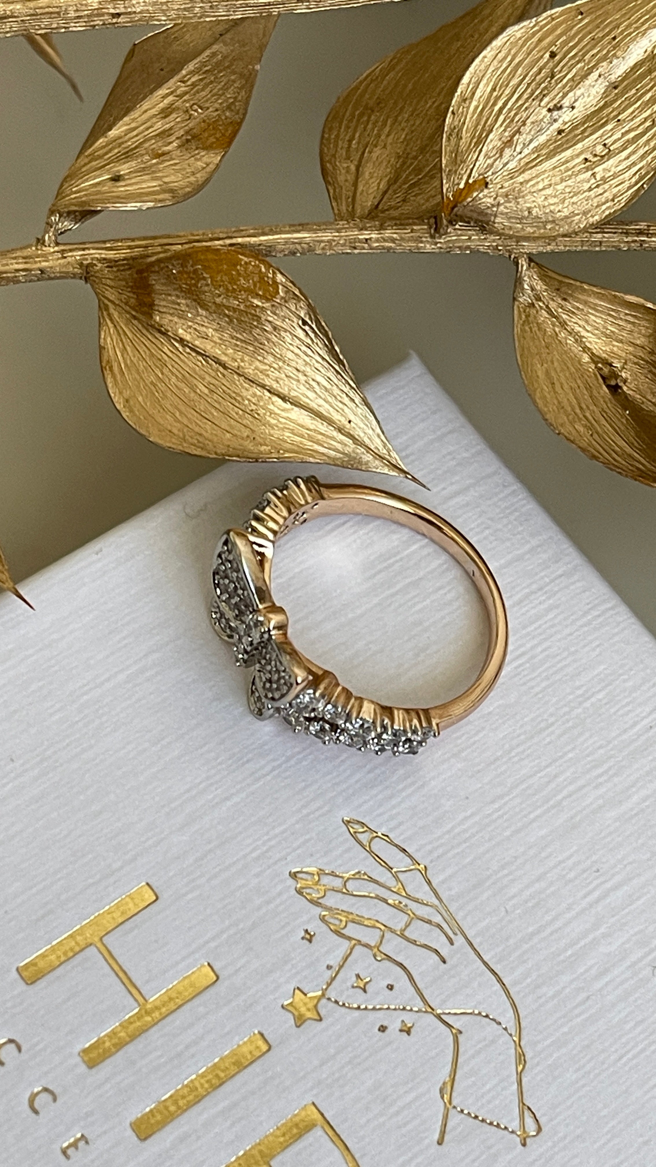 Butterfly Sparkle Ring