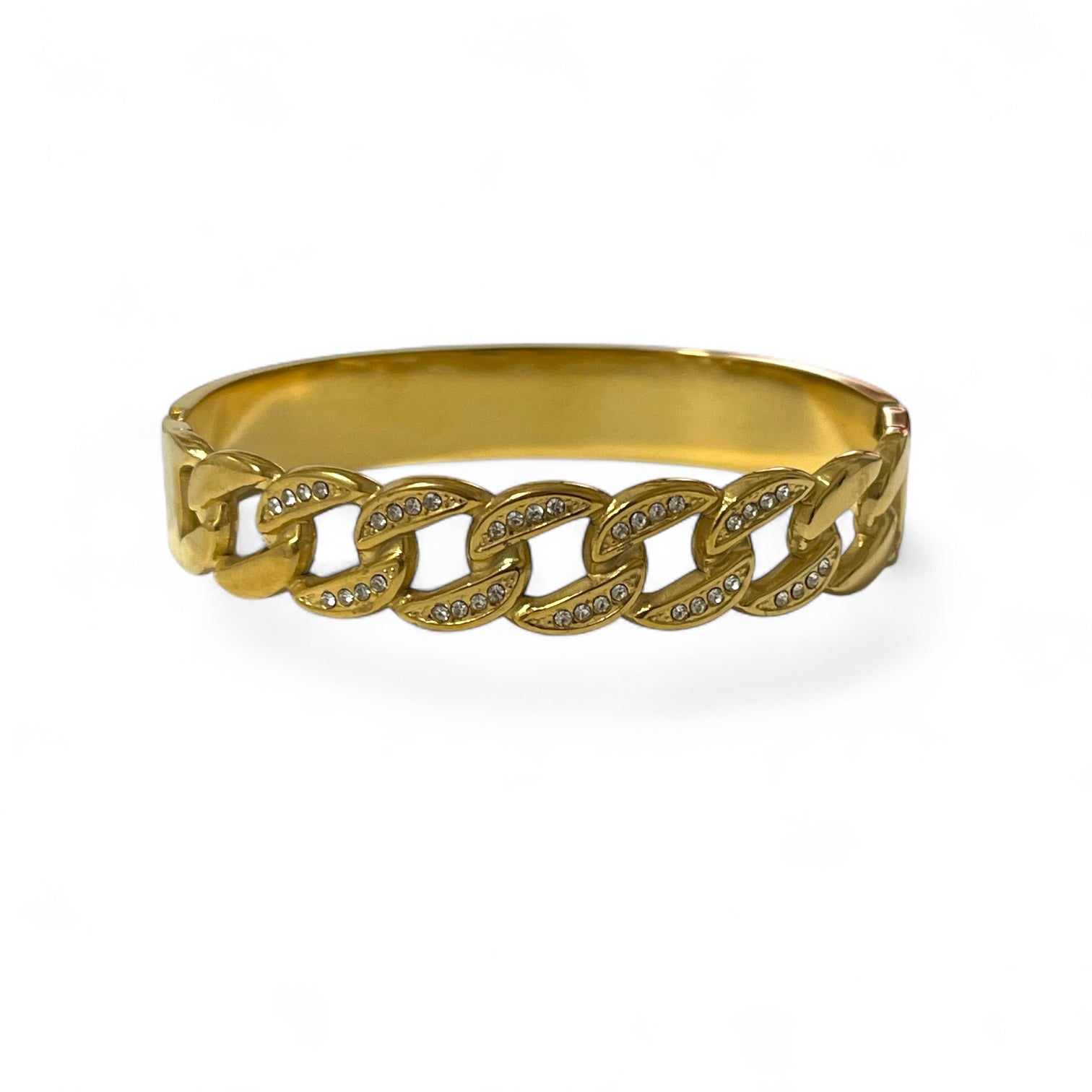 Golden Chain Luxe Armreif