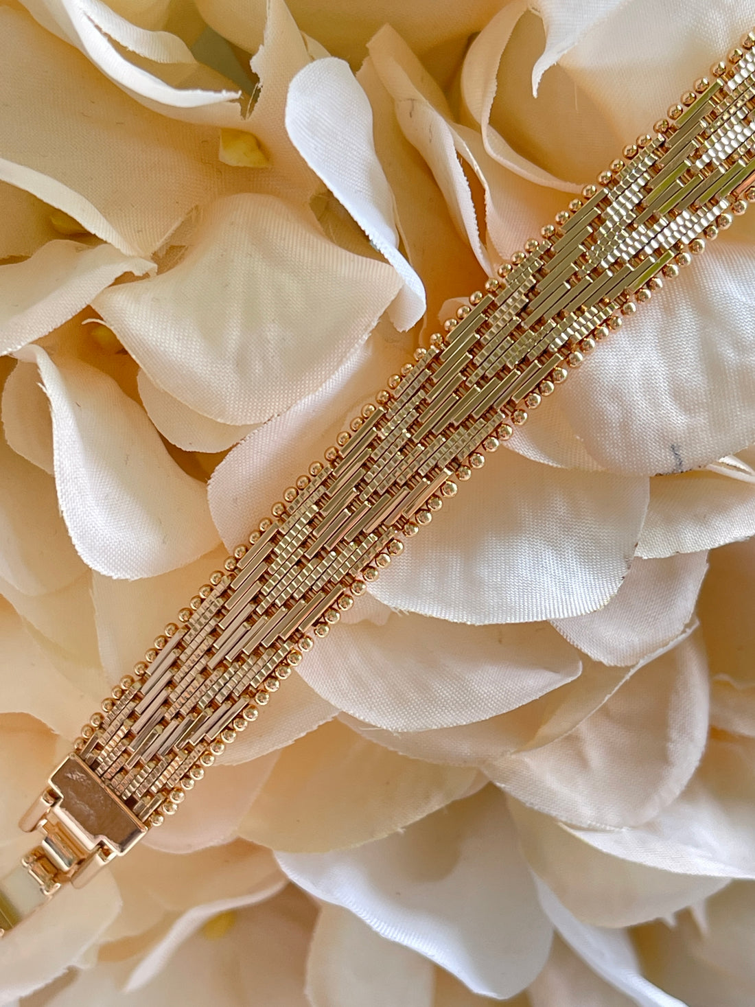 Golden Weave Armband