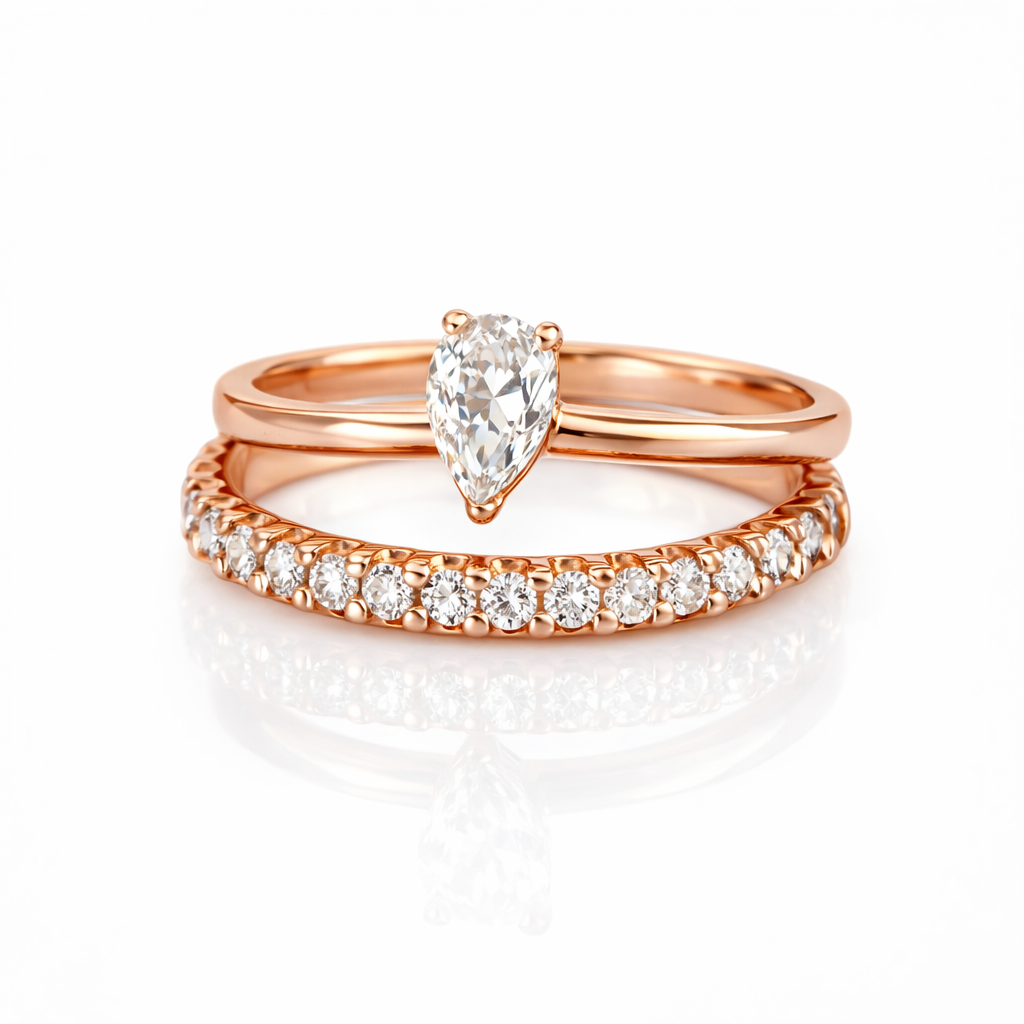 Elegance Duo Ring Set