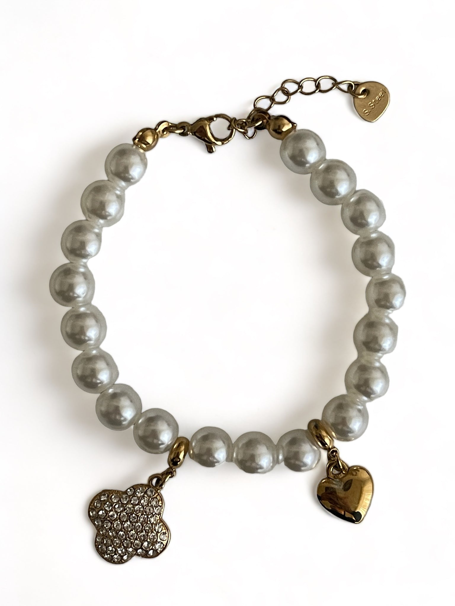 Clover Pearl Harmony Armband