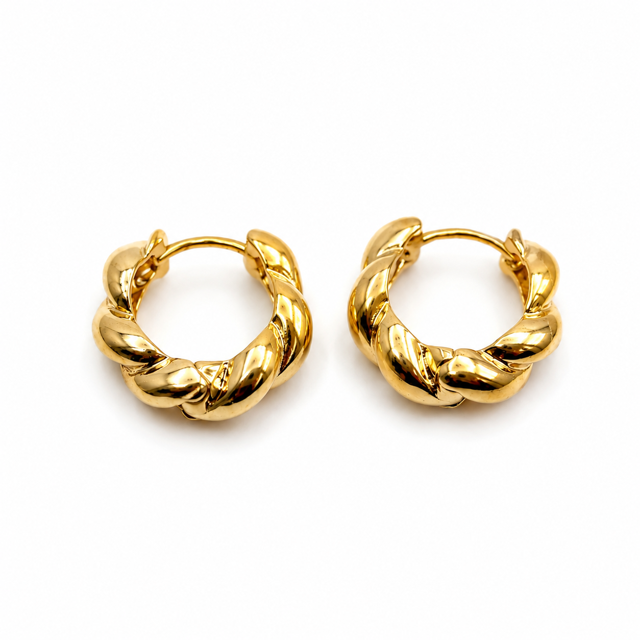 Mini Twist Hoops