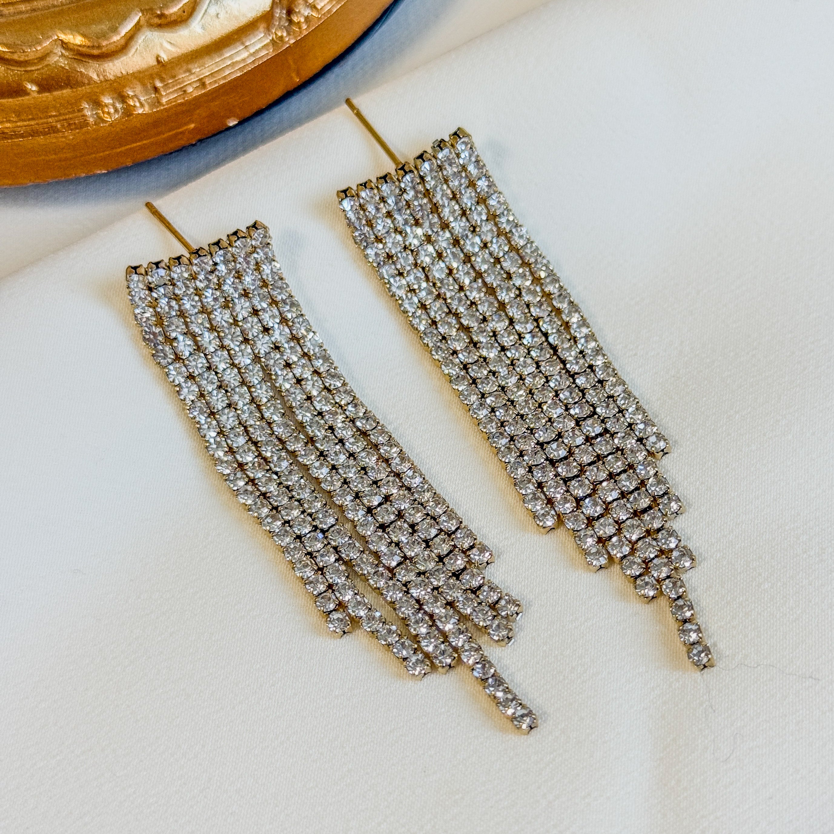 Crystal Cascade Ohrringe