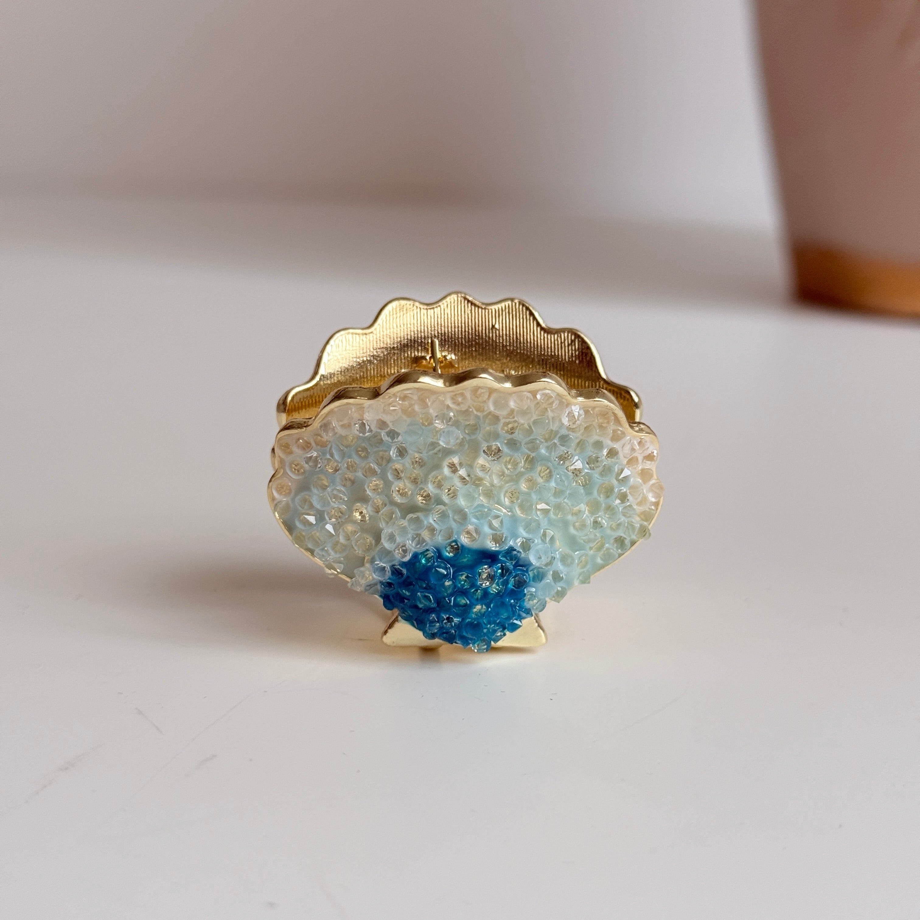 Ocean Bloom Handmade Haarspange