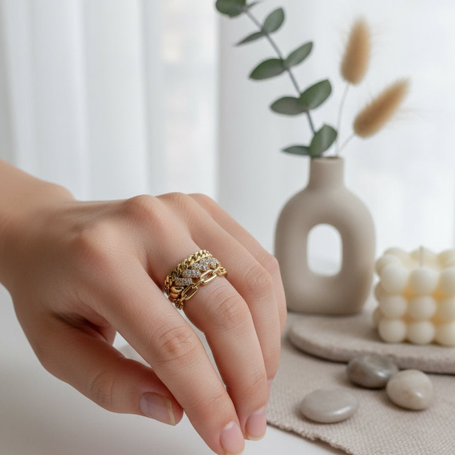Royal Chain Luxe Ring