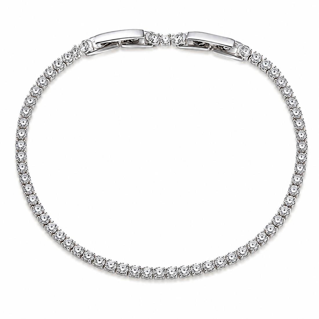 Mini Crystal Tennis Armband