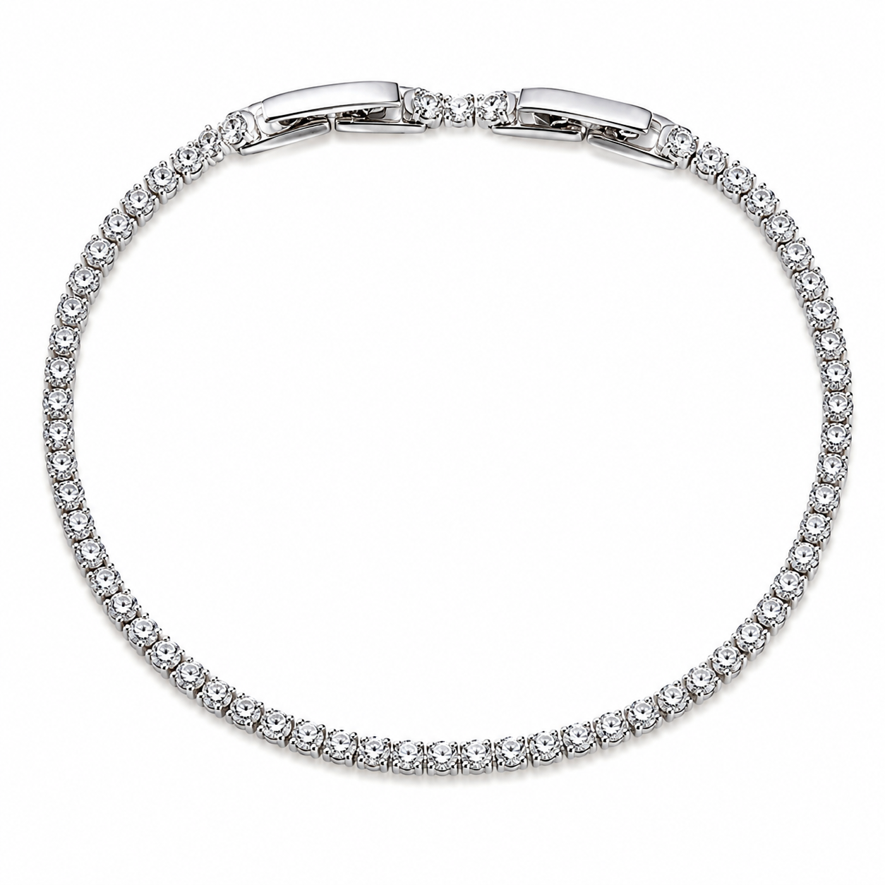 Mini Crystal Tennis Armband