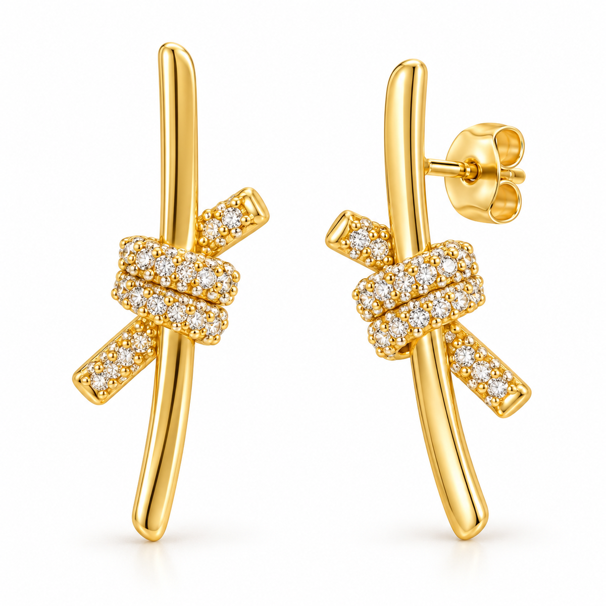 Luxe Knot Ohrringe
