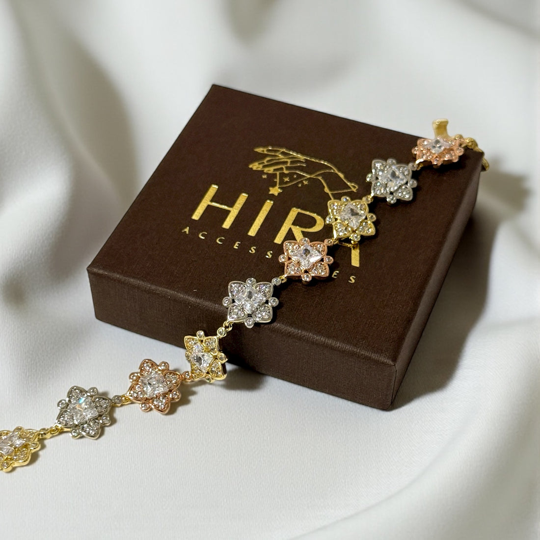 Tricolor Sparkle Armband