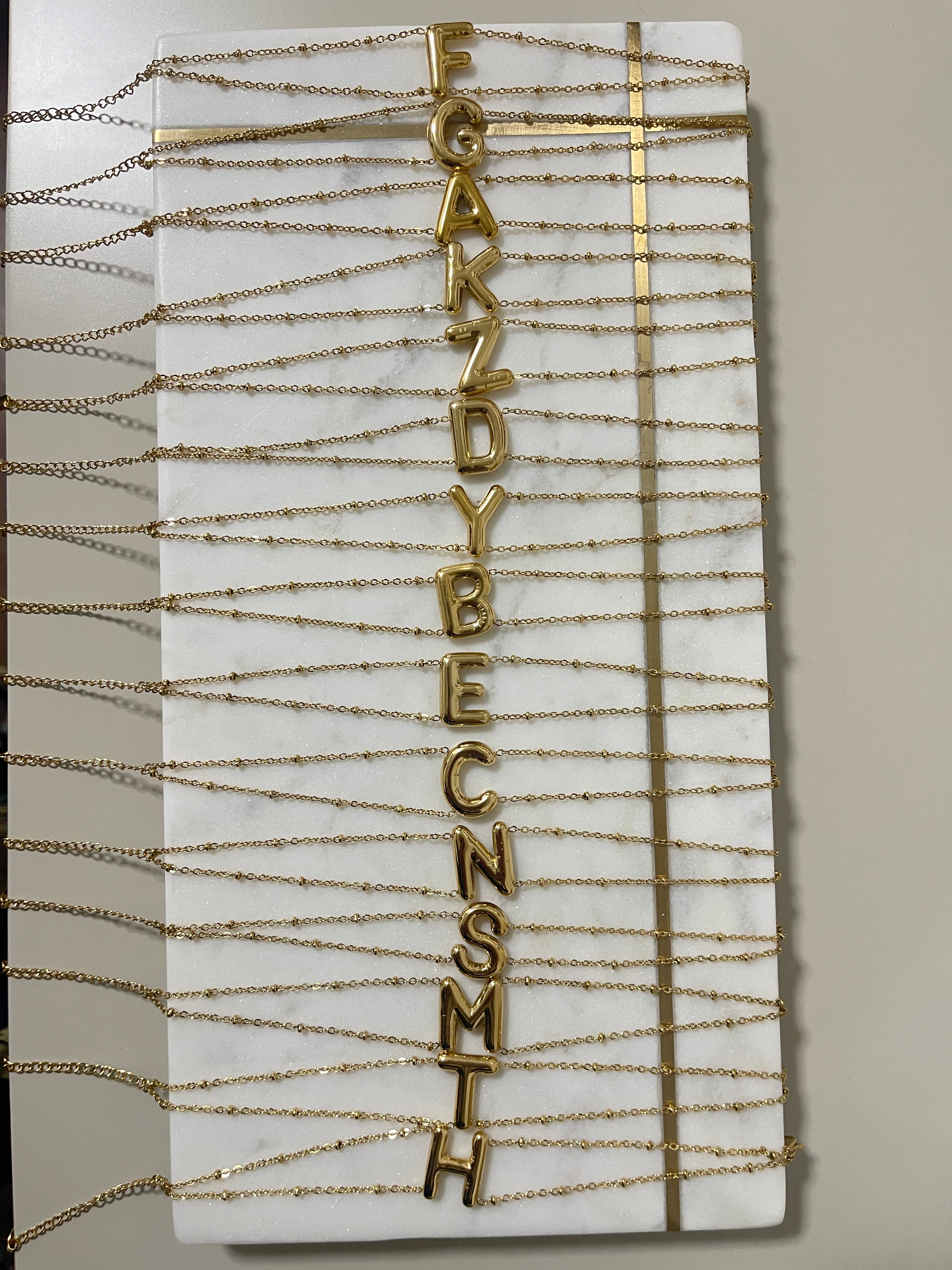 Ballon Buchstaben Armband