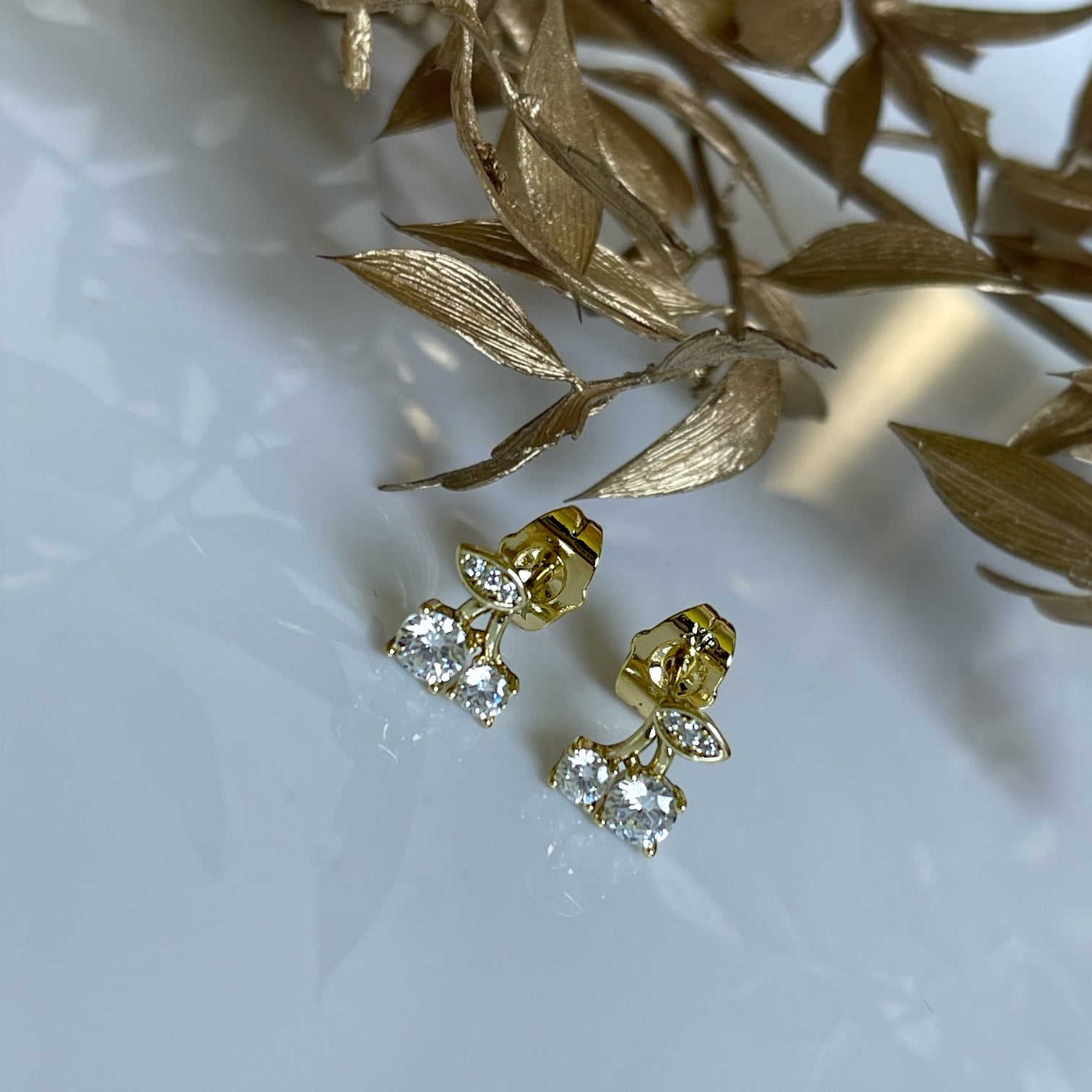 Cherry Glow Ohrringe