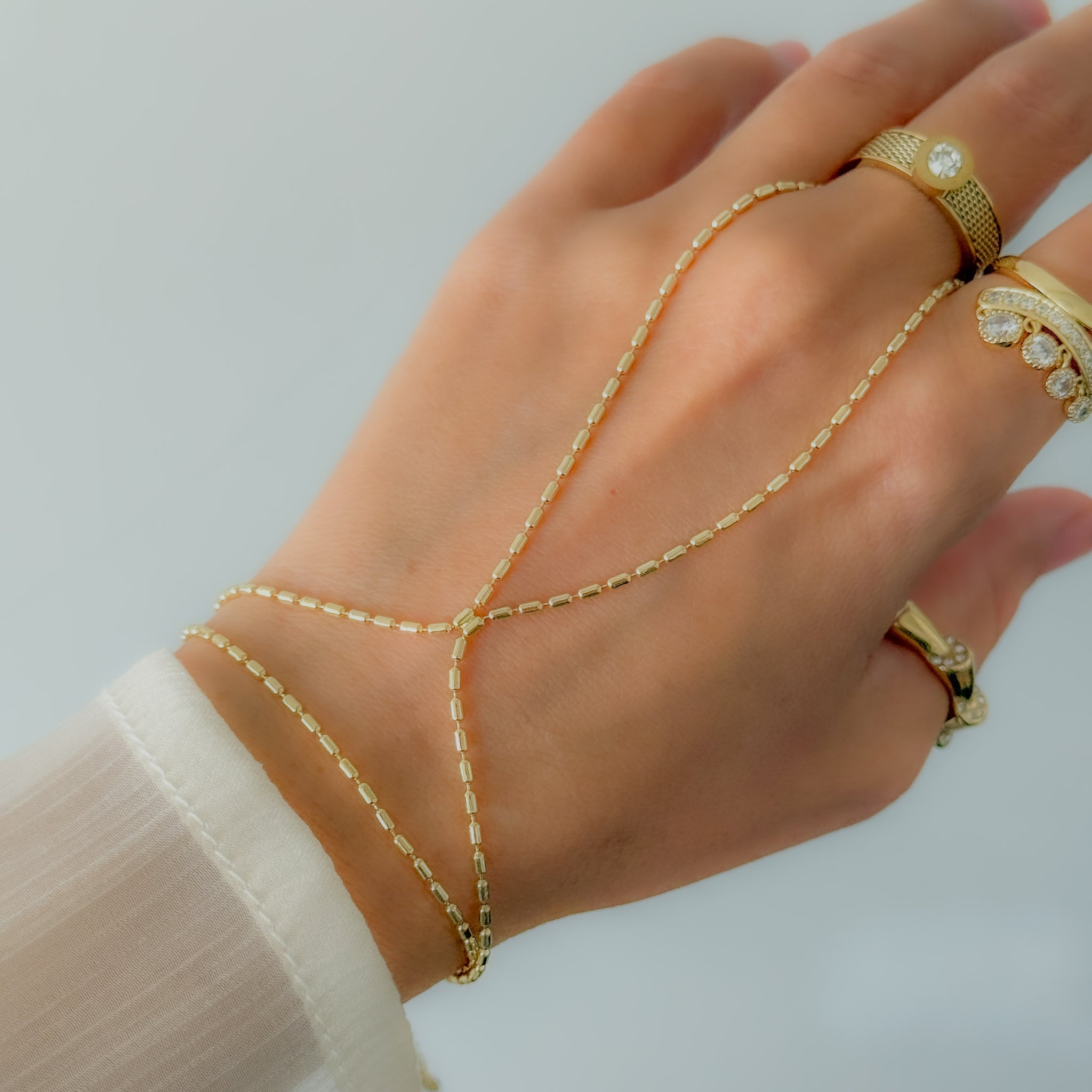 Golden Whisper Handkette