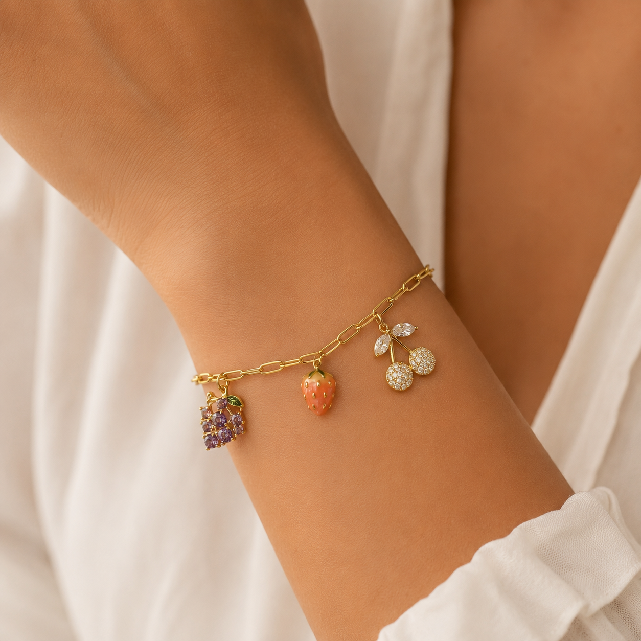 Fruchtzauber Charm Armband