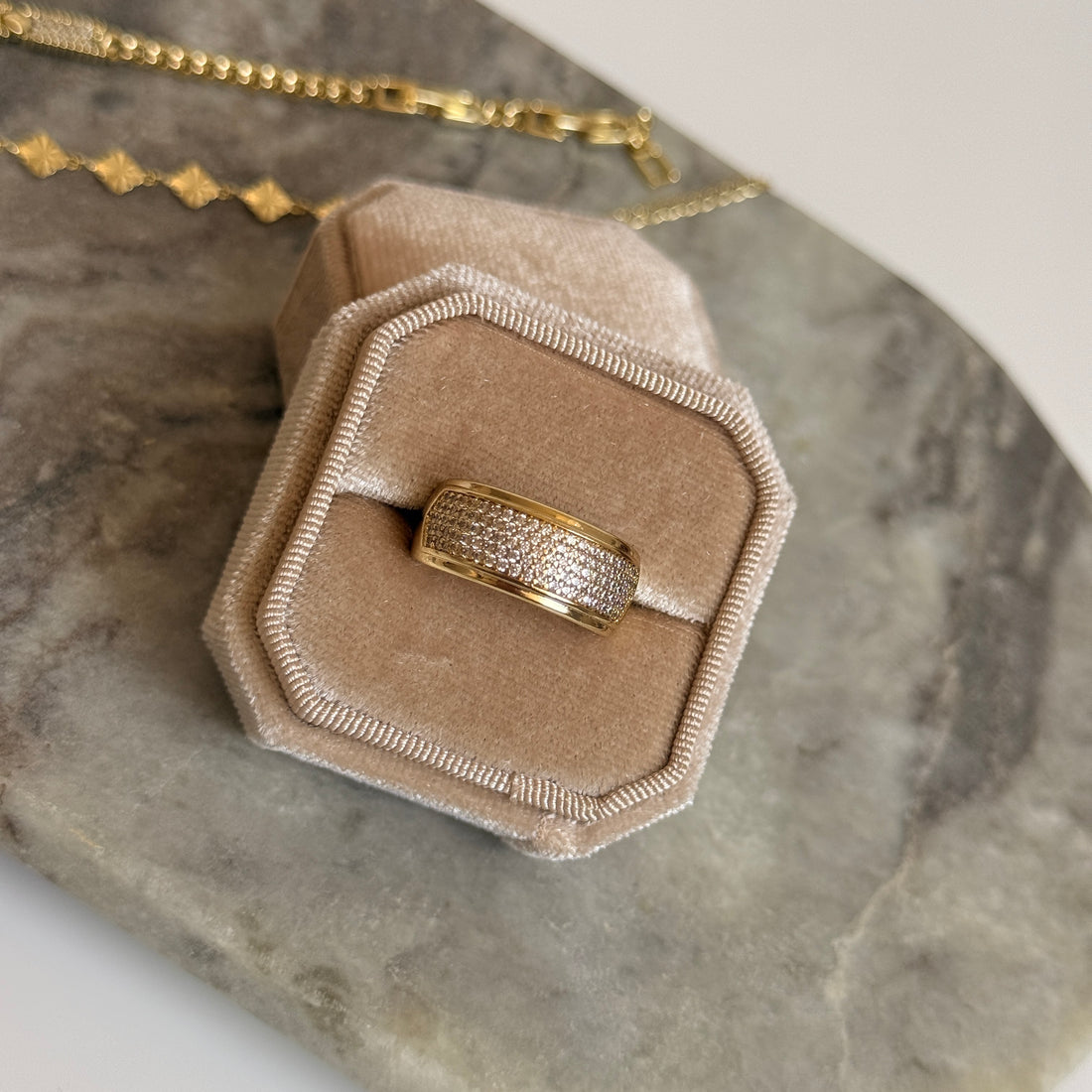 Luminé Pavé Ring