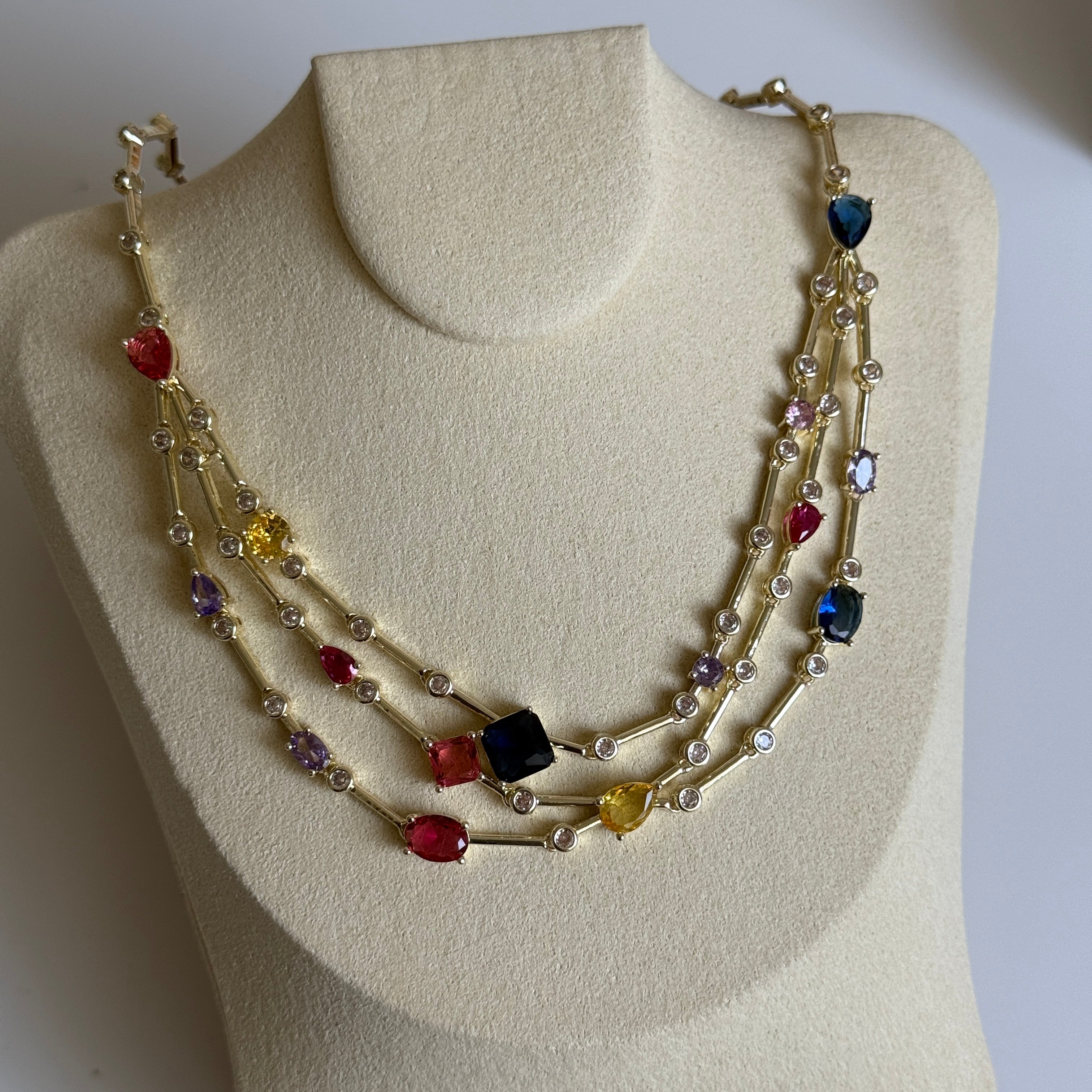 Golden Color Symphony Kette