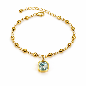 Sanfter Glanz Mint Armband