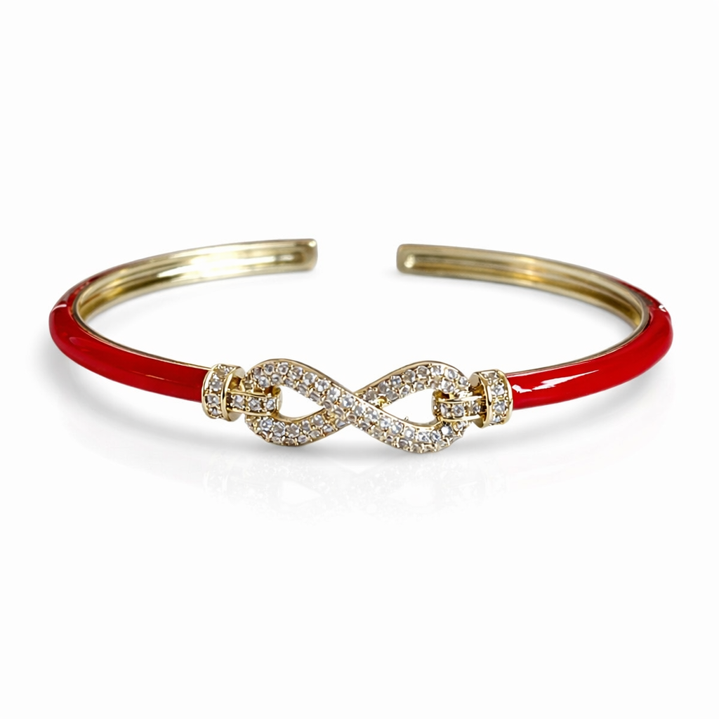 Infinity Sparkle Armreif