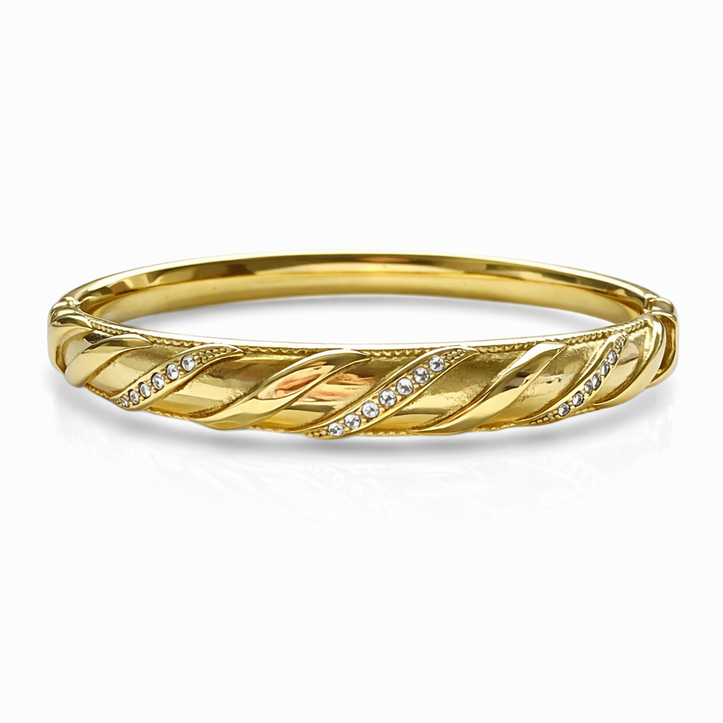 Golden Elegance Armreif