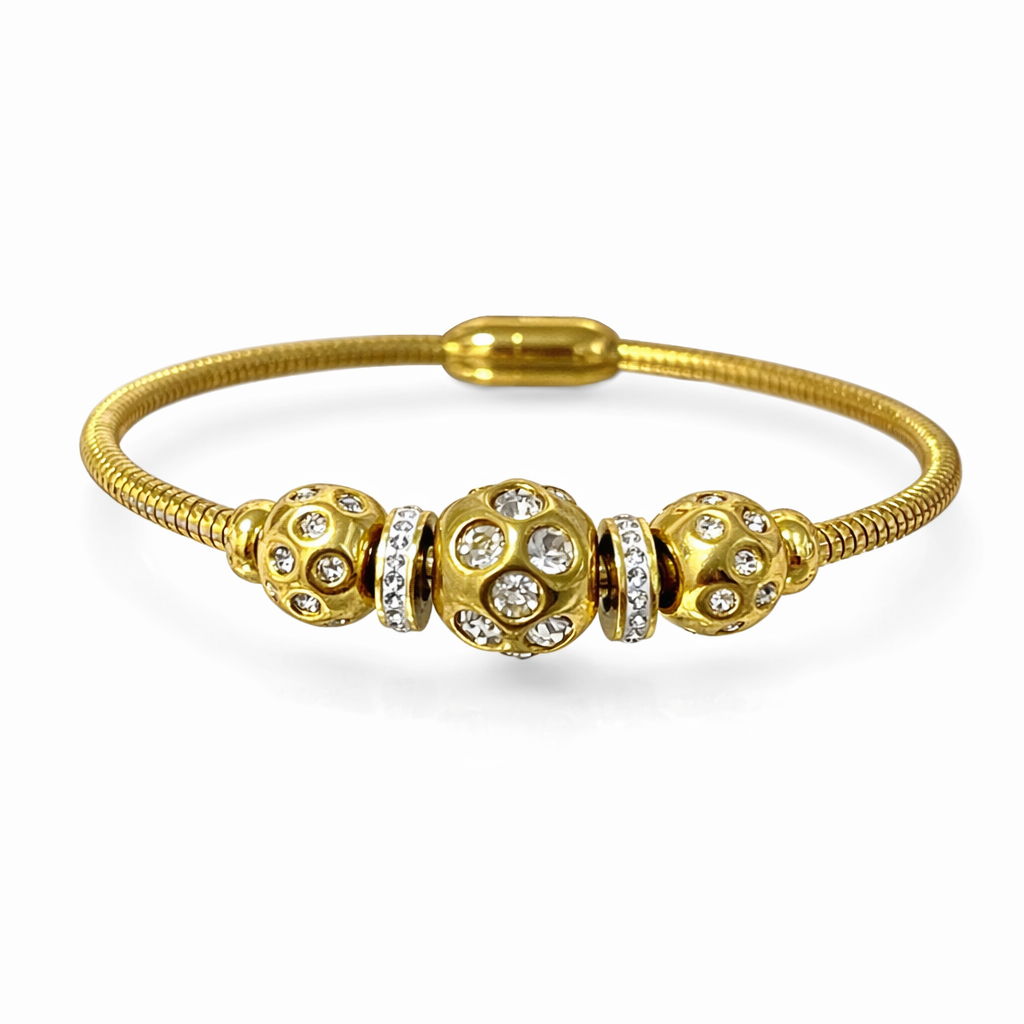 Golden Charm Armreif