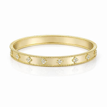 Golden Blossom Armreif