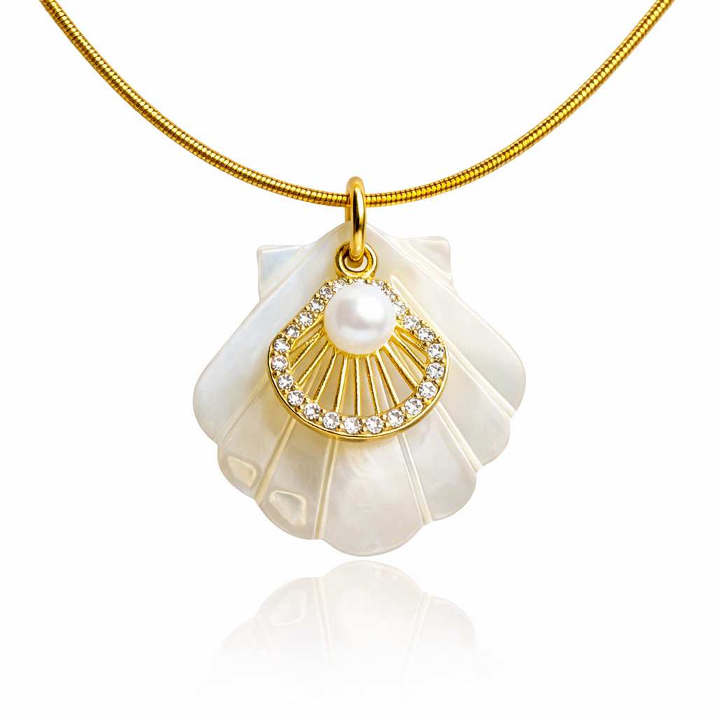 Ocean Pearl Shell Kette
