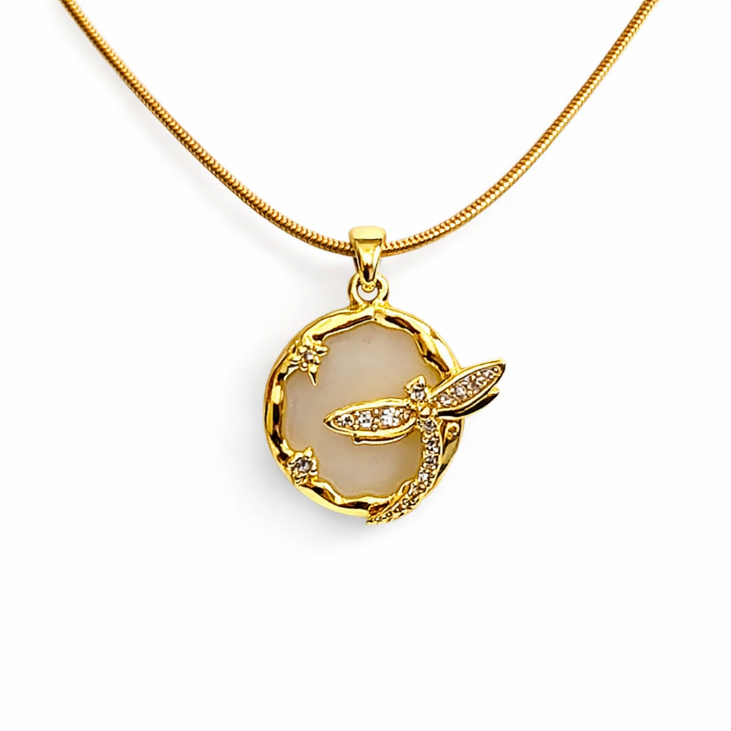 Golden Dragonfly Dream Kette