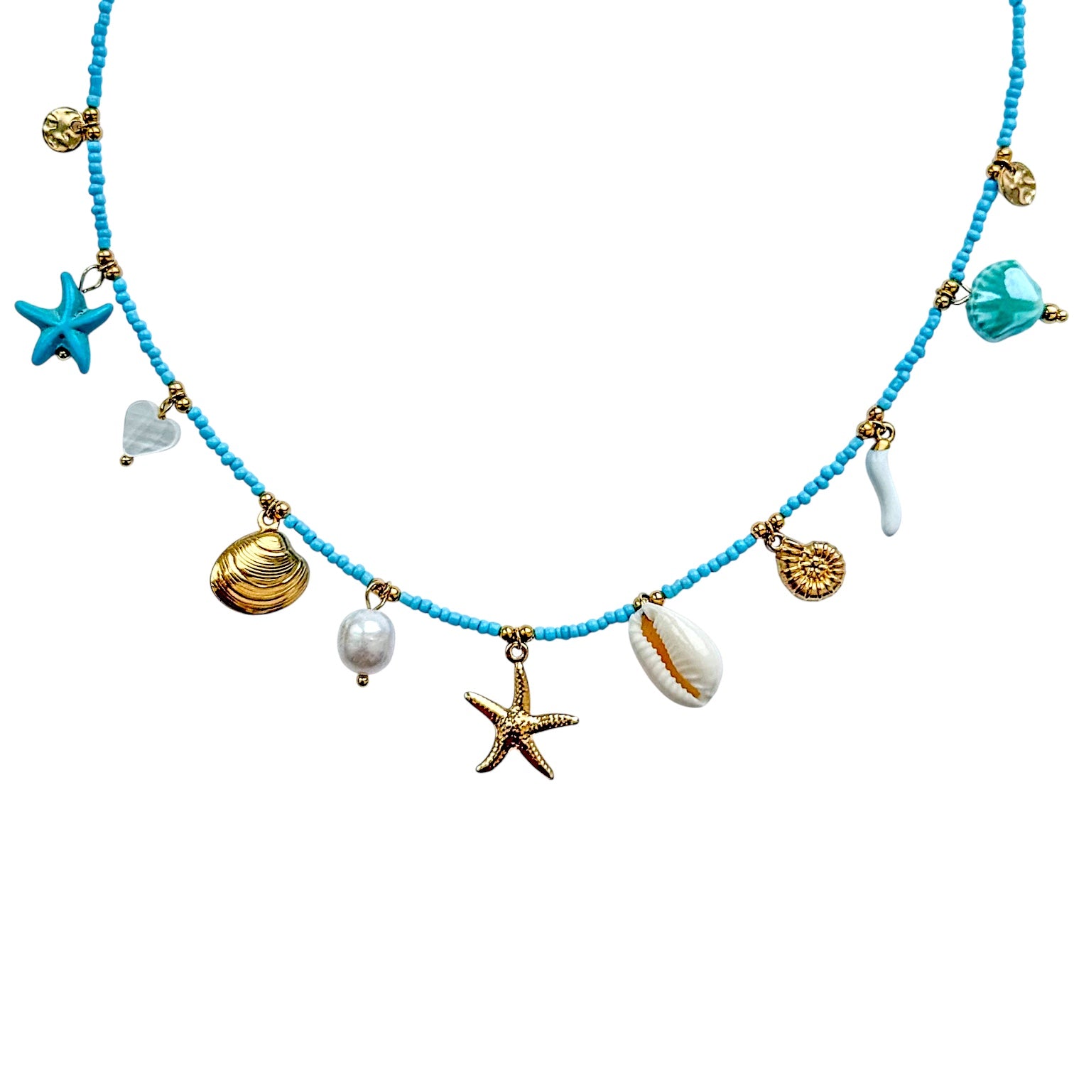 Ocean Breeze Charm Kette