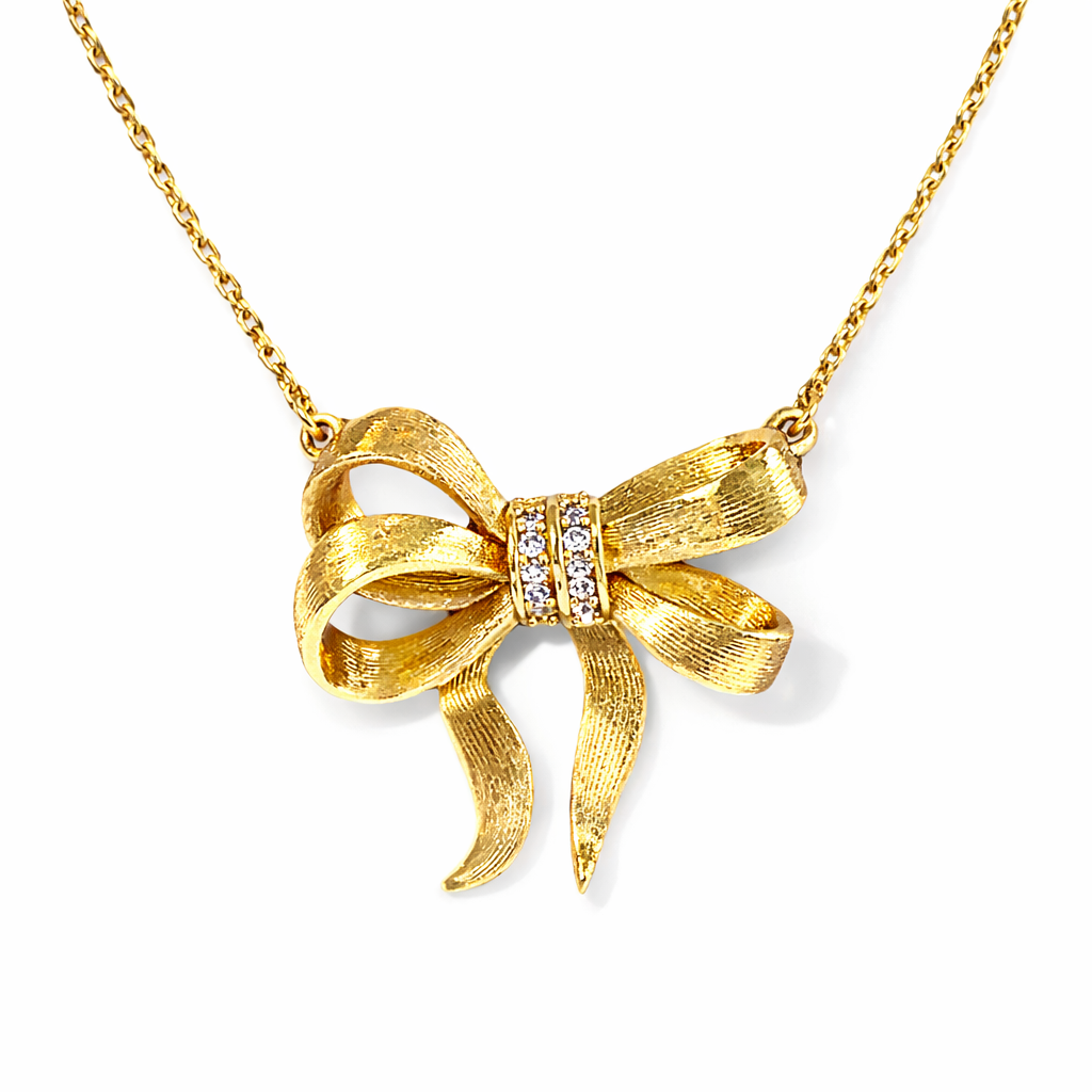 Goldene Schleife Kette
