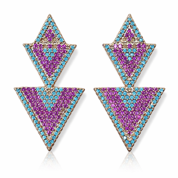 Tribal Sparkle Ohrringe