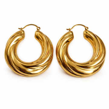 Golden Cycles Ohrringe