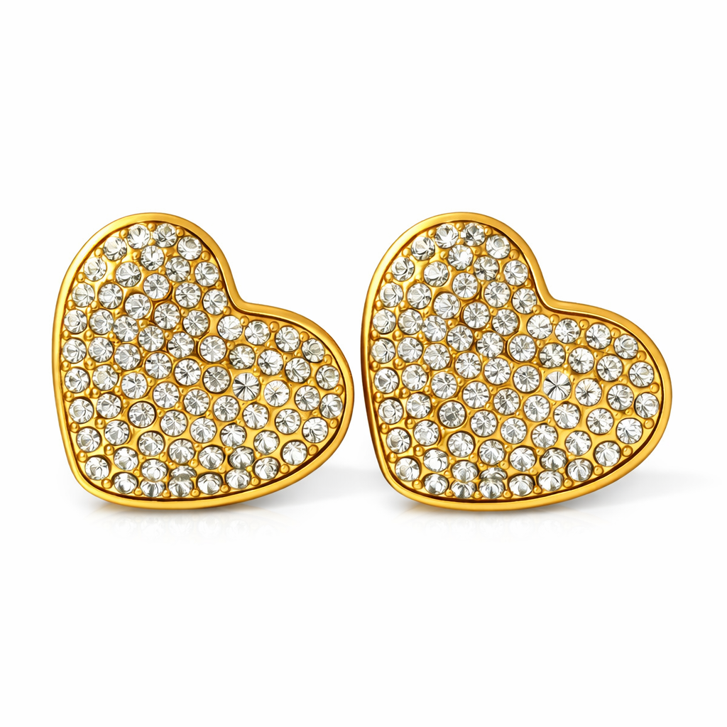 Graceful Gleam Hearts Ohrringe