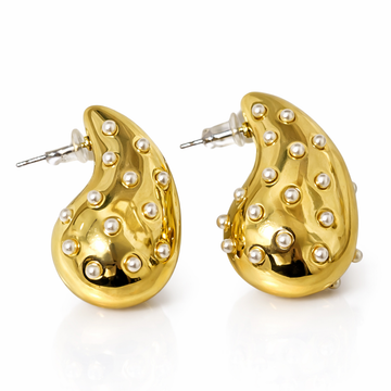 Drop Pearl Earrings