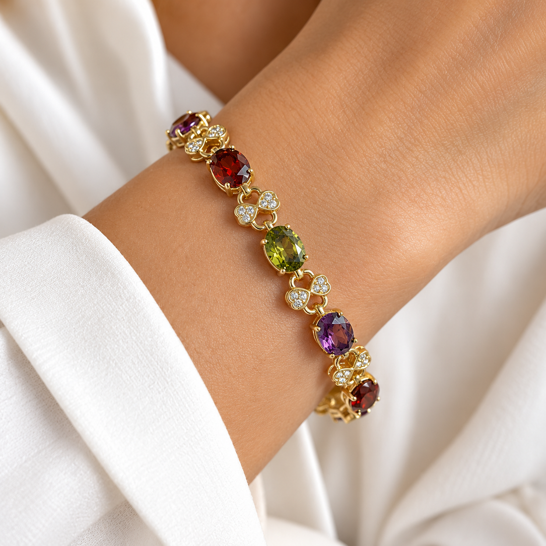Gemstone Palette Armband