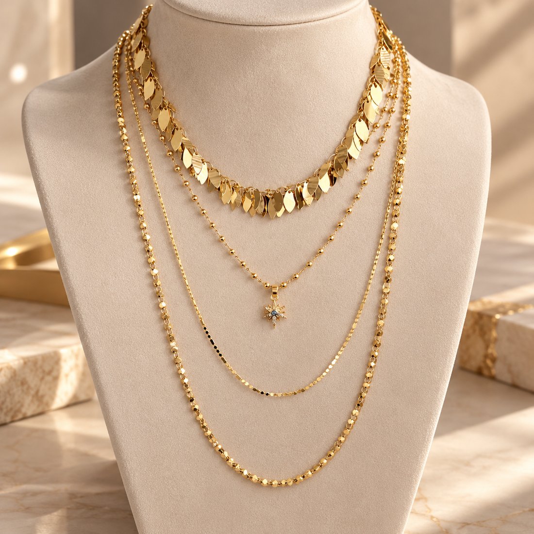 Celestia Layered Kettenset