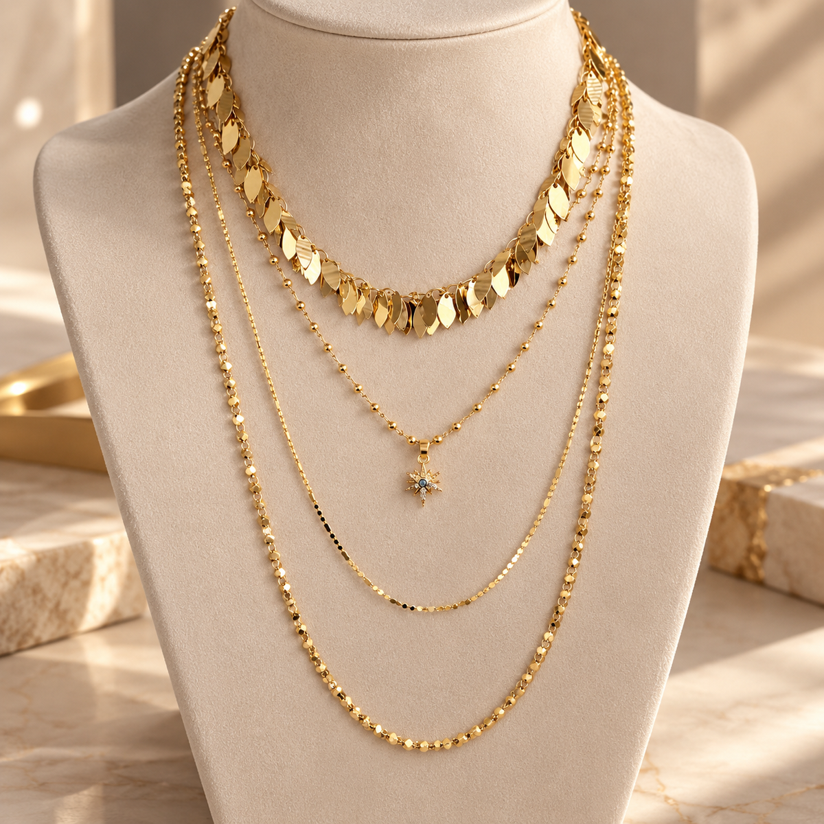 Celestia Layered Kettenset