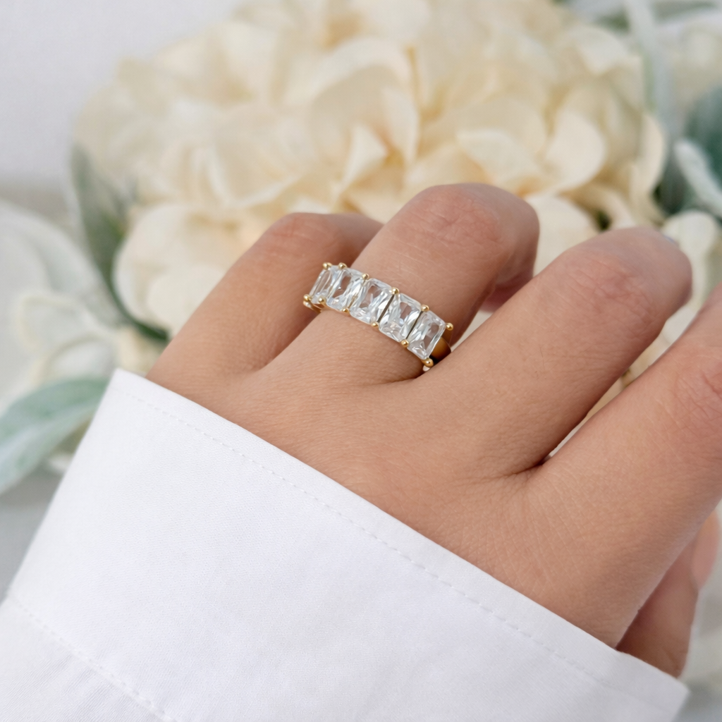 Timeless Spark Ring