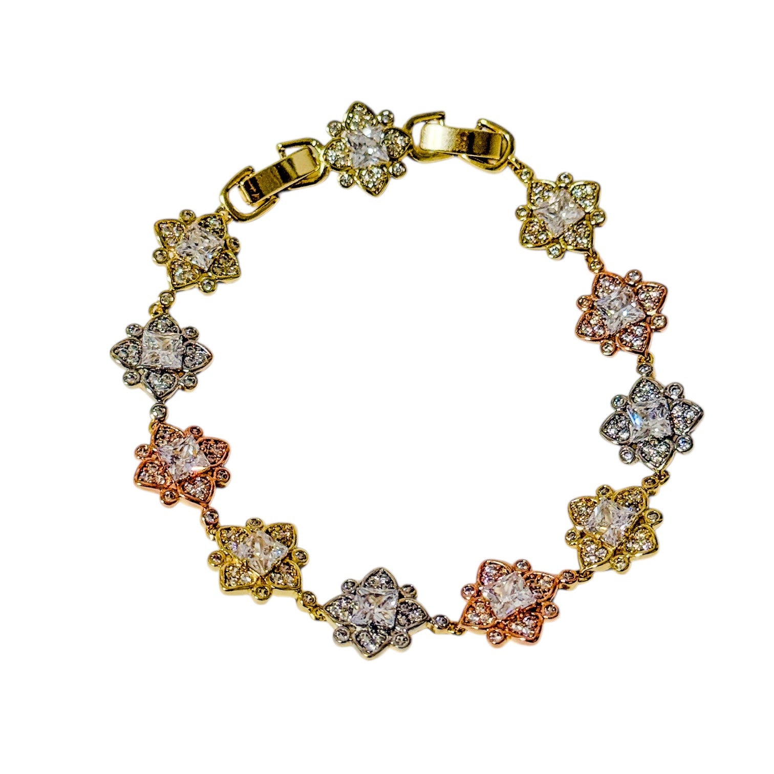 Tricolor Sparkle Armband