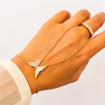 Golden Wings Handkette