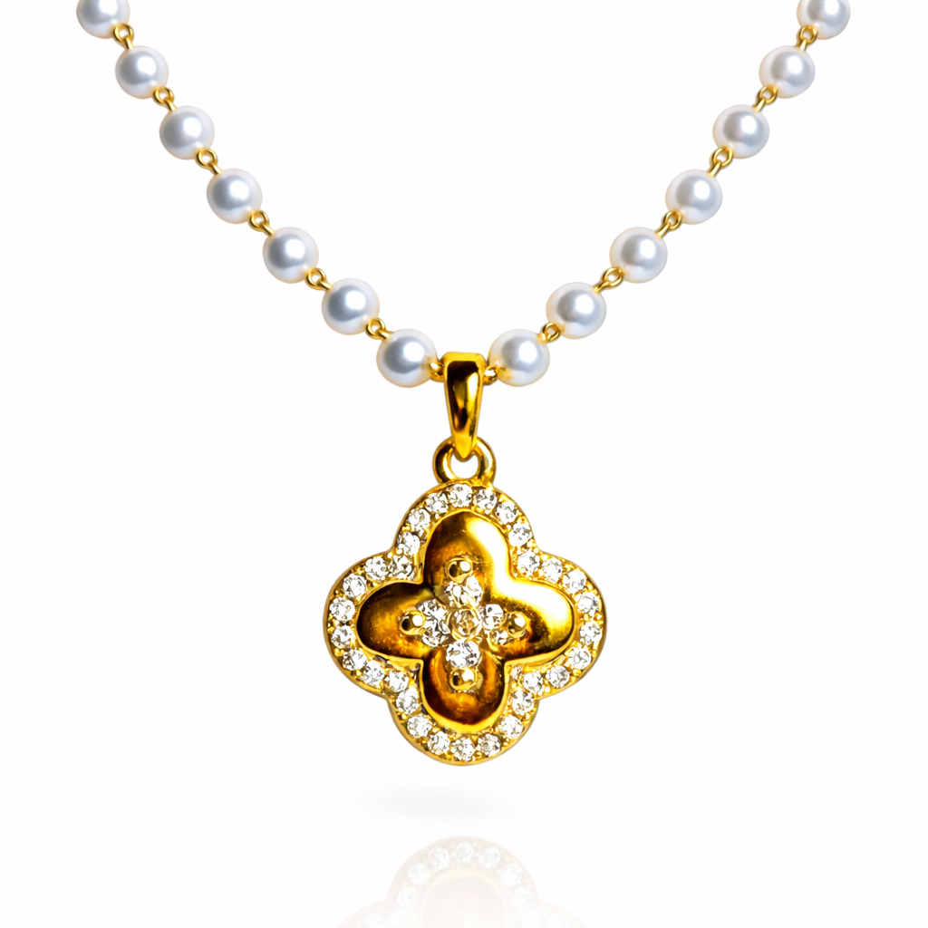 Clover Shine Perlenkette